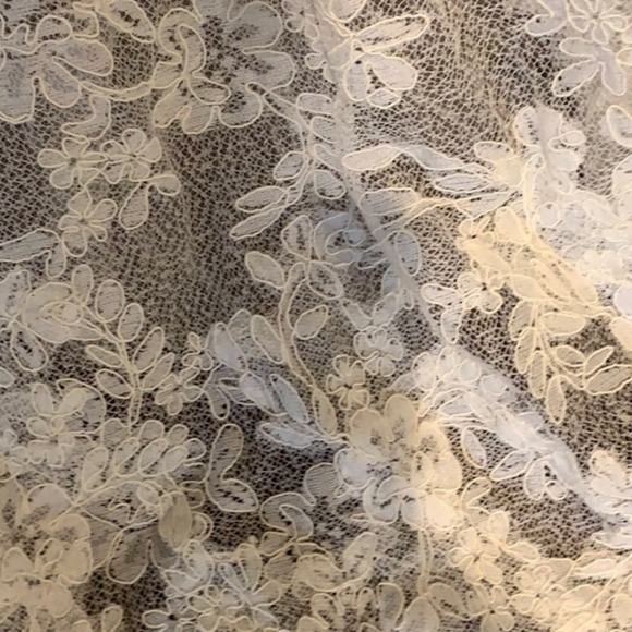 ✨HP✨Watters Paola lace and beaded wedding dress in ivory - Picture 10 of 15